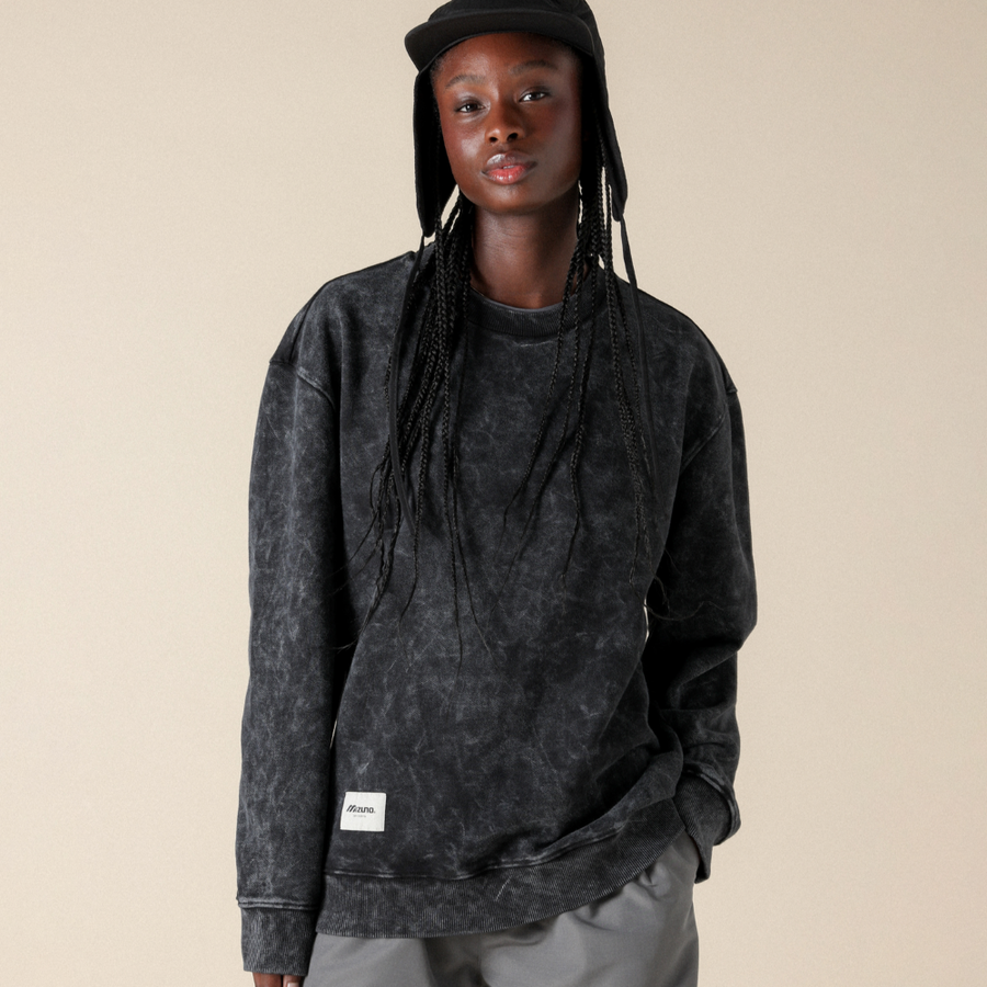 Mizuno SPORTSTYLE SWEATSHIRT Black